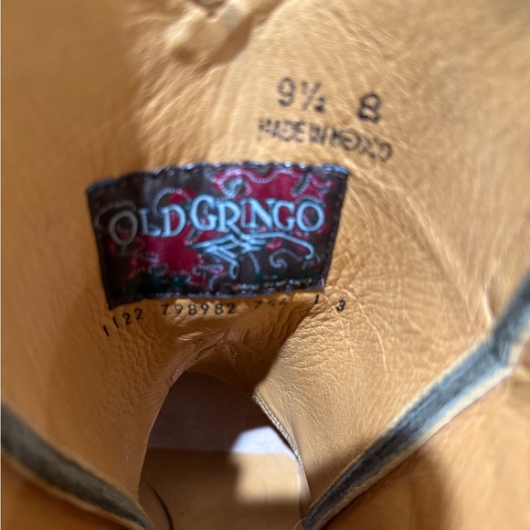 Old Gringo “Cupido” Green Ankle Boots - Picture 7 of 9